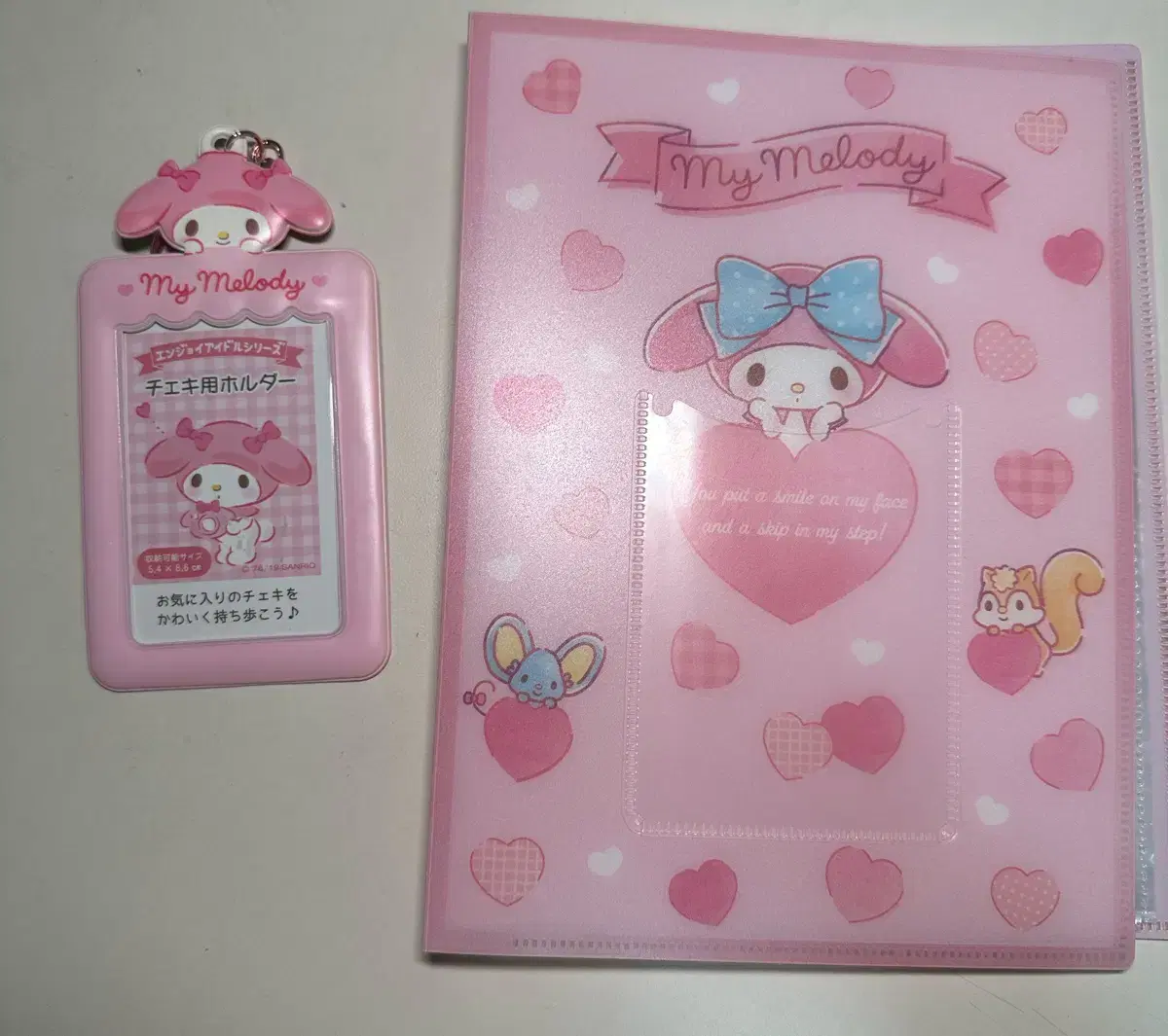 Bulk pricing)Sanrio Maimelodi collect book photocard holder