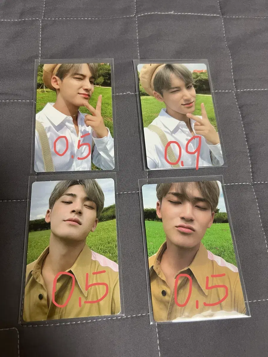 Seventeen Unod mingyu wts hob version photo kard