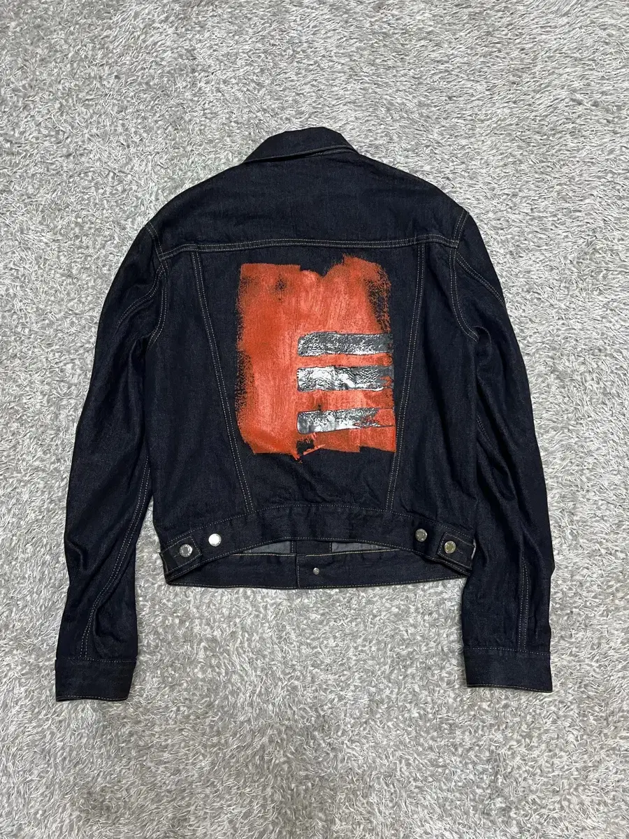 Helmut Lang Backpainted Denim Jacket M