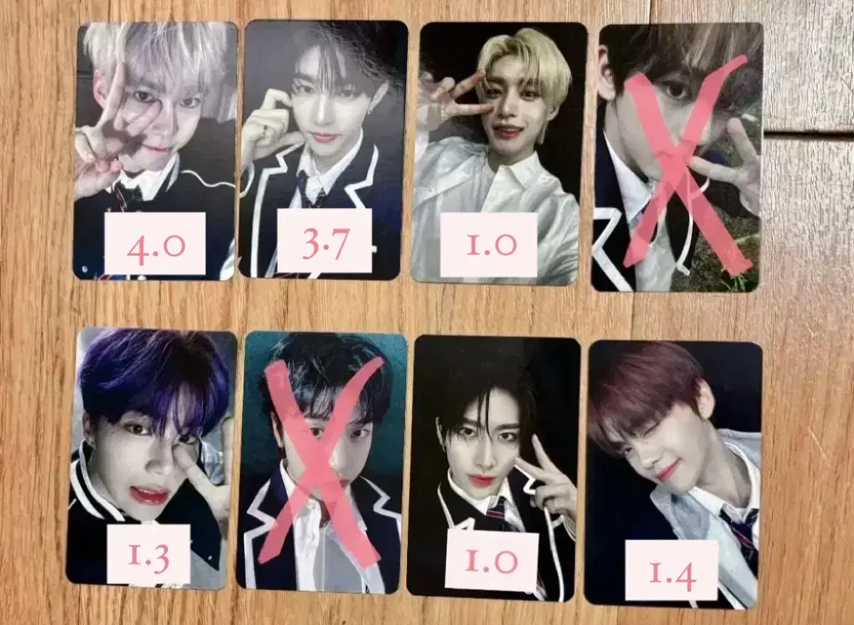 Zerobaseone Zerozone photocard Day2 WTS (price drop)