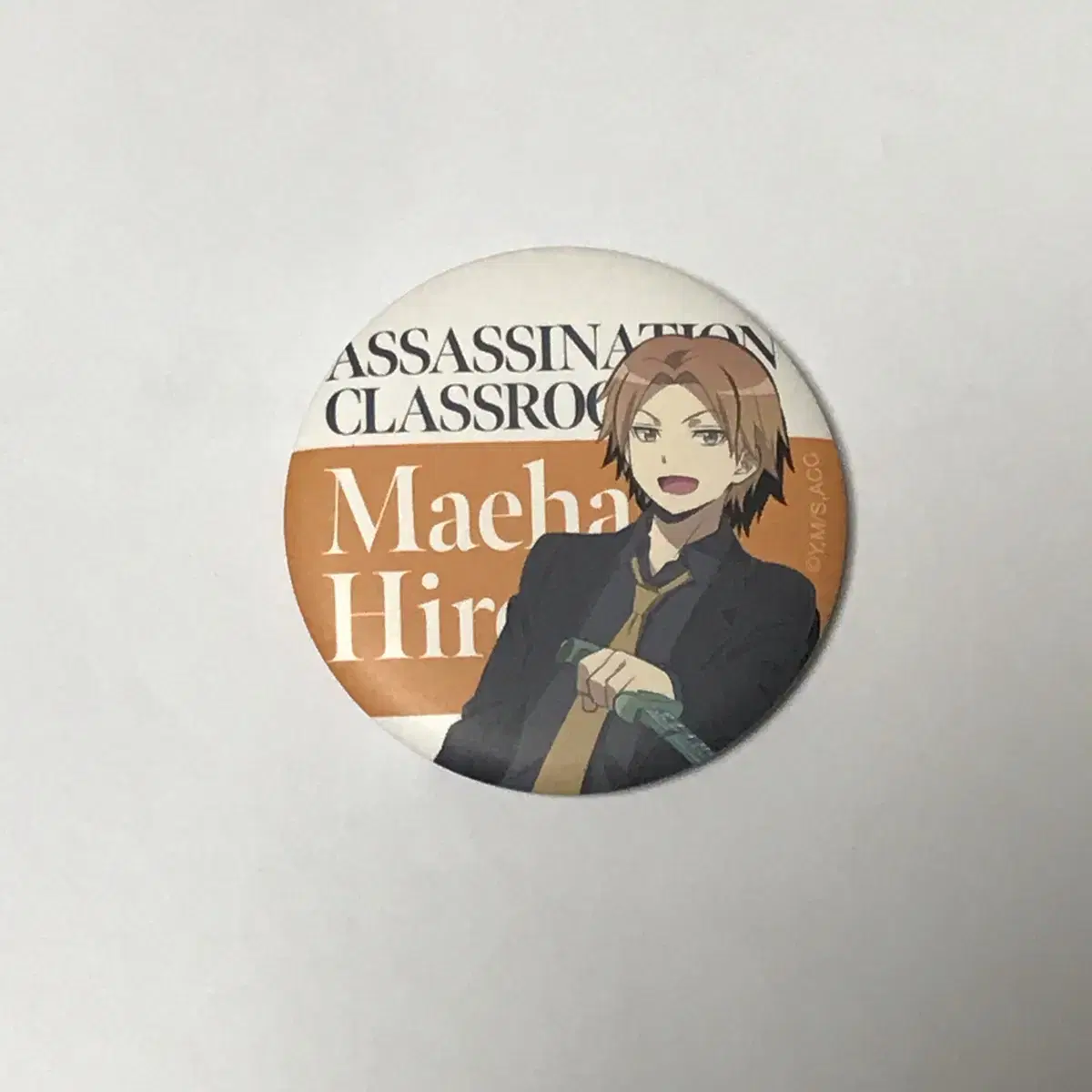 Assassination Class Maehara Matte Can Badge