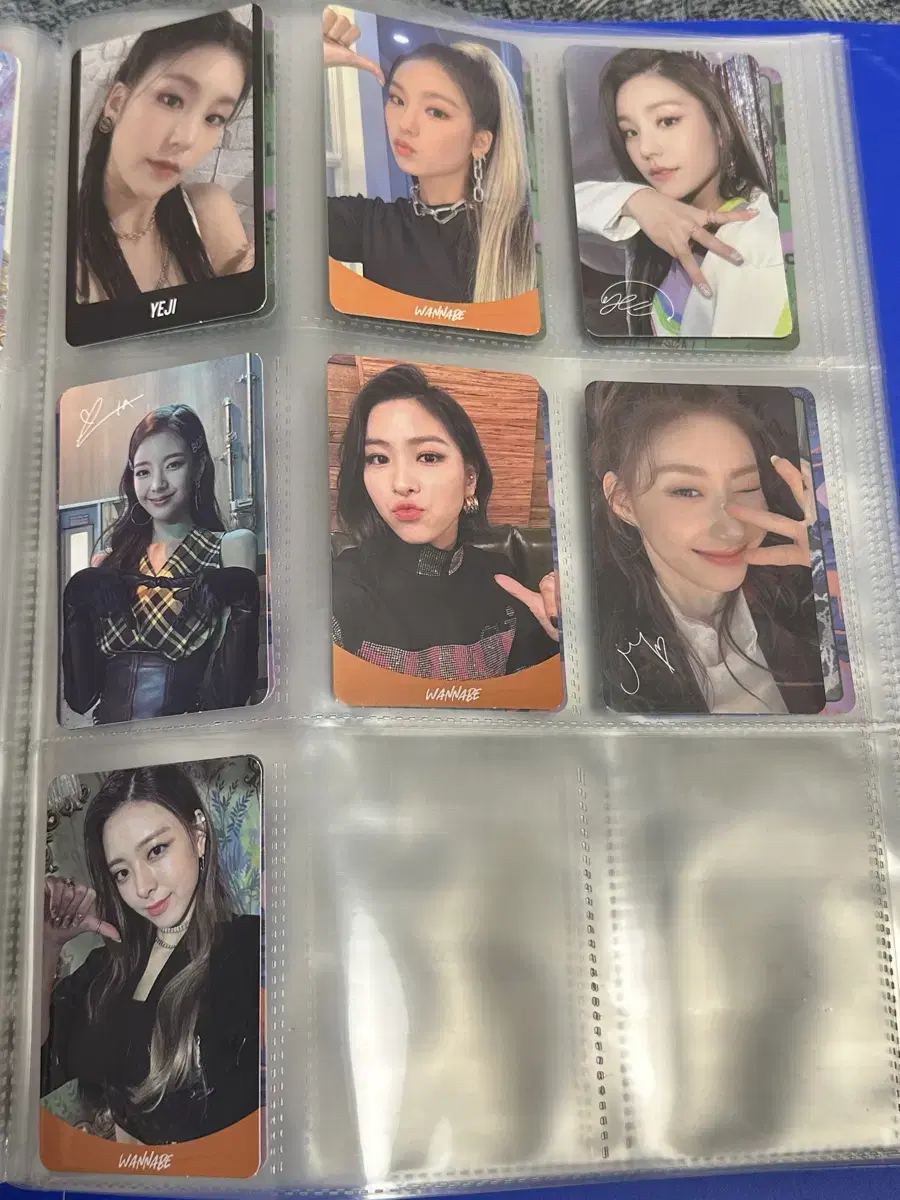 bulk) itzy wannabe photocard