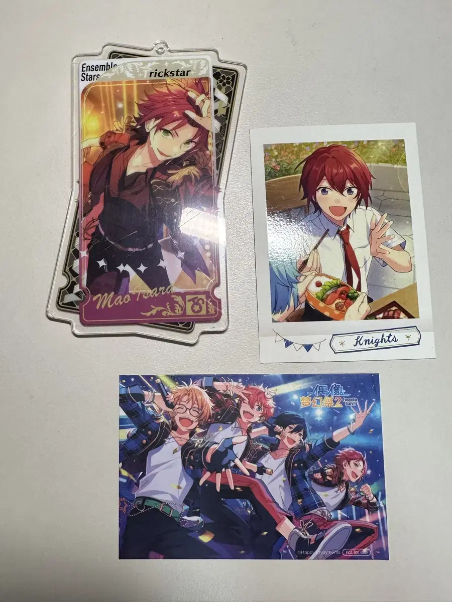 Bulk Pricing)Angsta Isara Mao TrickStar Tsukasa acrylic keyring Pasha Photocard