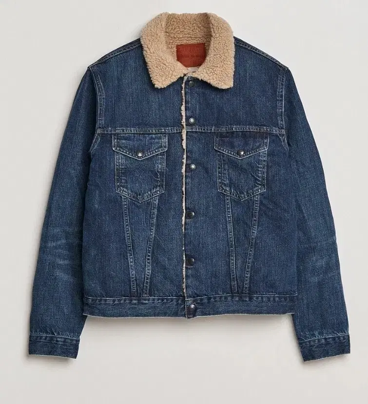 [XL] Double L Type 3 Tucker Shirred Denim Jacket