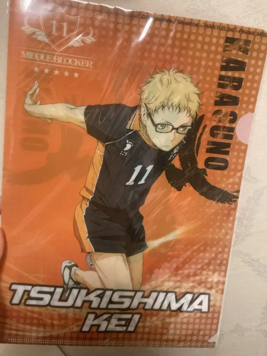 Haikyuu file sell Karasuno Tsukishima Yamaguchi