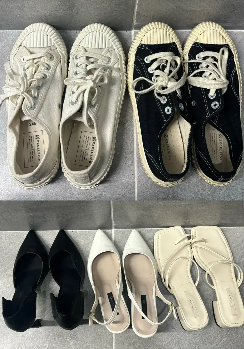 240 shoes (sneakers+shoes+sandals)