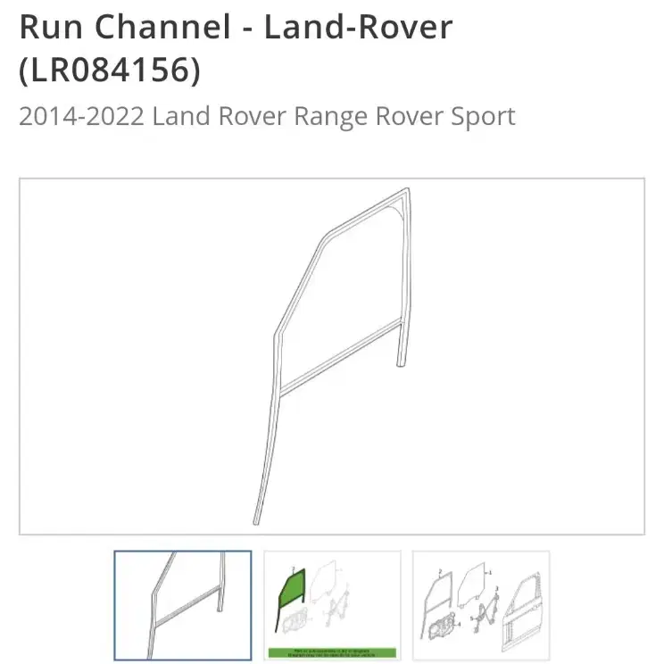 레인지로버스포츠/글래스런 (Run Channel)