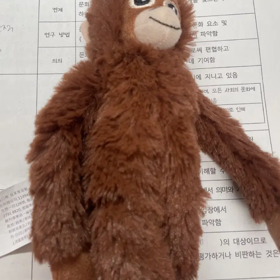 이케아 미니 오랑오탄 인형