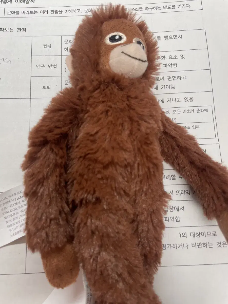 이케아 미니 오랑오탄 인형