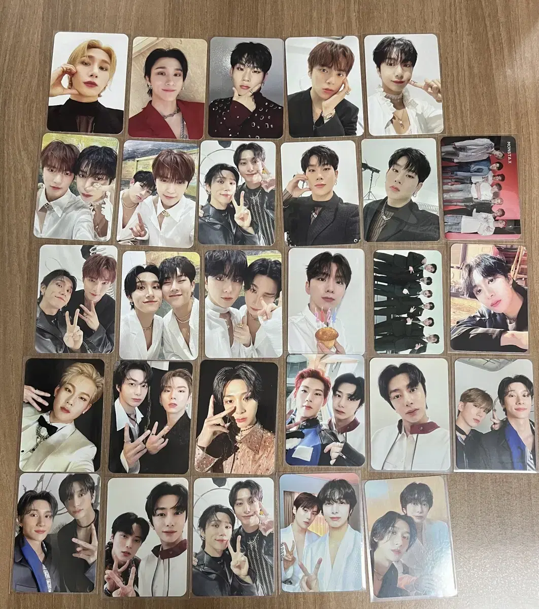 Monsta X Photocard (Hyungwon, Shownu & Hyungwon, Unit Photocard, Personal Photocard)