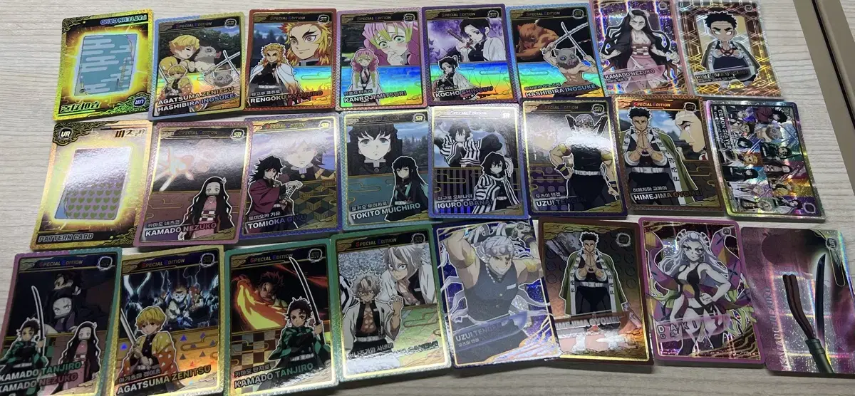 Demon Slayer photocards (bulk)