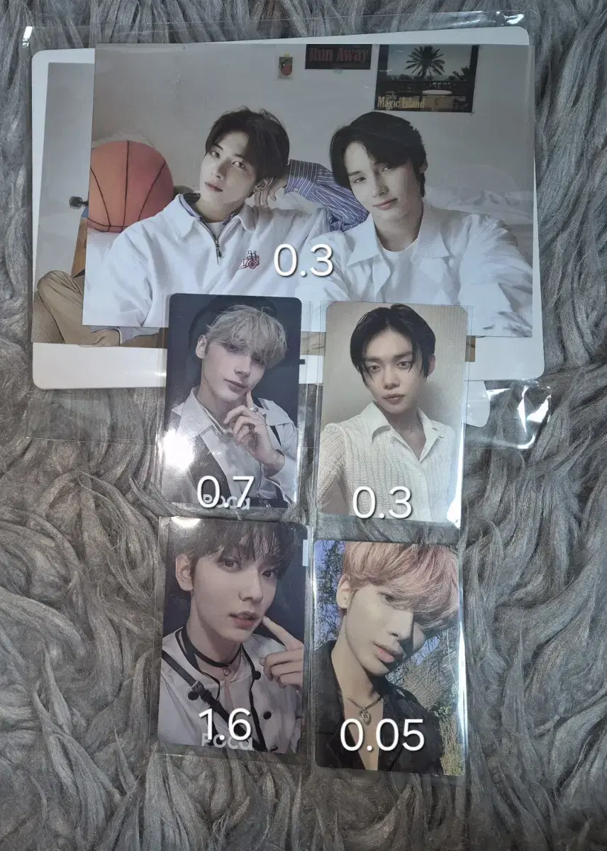 Tuvatu tomorrow x together txt Tomorrow Weverse Japan Temptation photocard wts