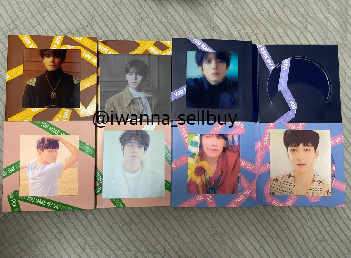 seventeen svt ymmd album wonwoo ren ti lenticular deball wts wts