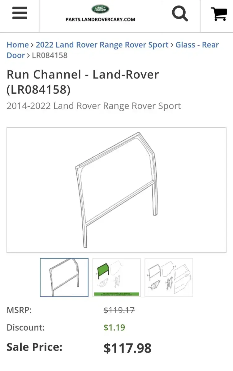 레인지로버스포츠/글래스런(Run Channel)