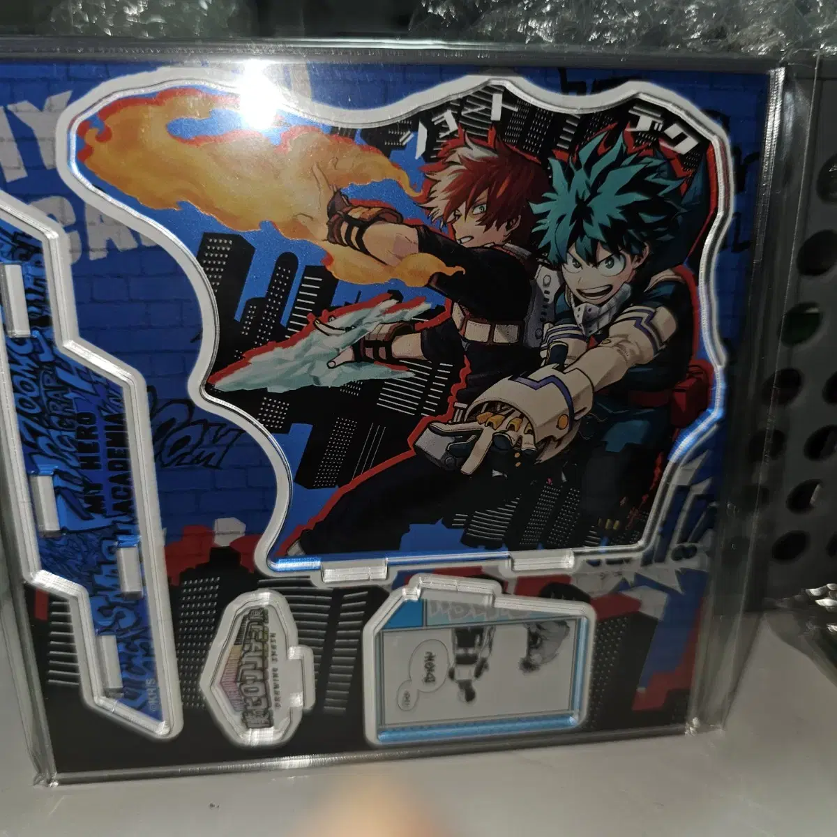 My Hero Academia Original Painting Exhibition Deku Shoto Diorama Acrylic Stand