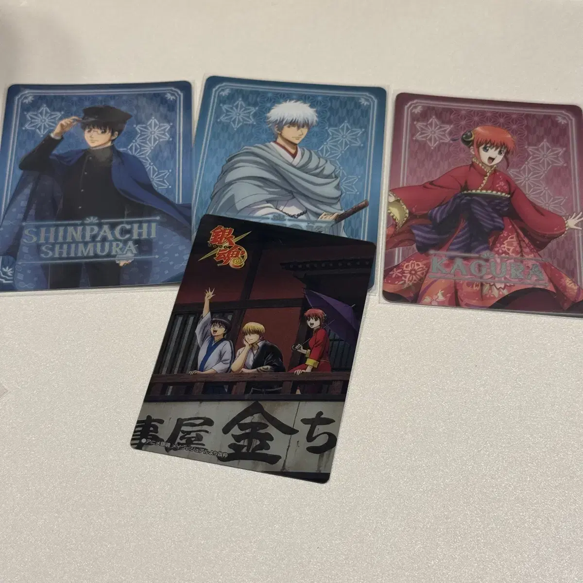 Gintama Metal Card Gintama Neon Card Kintoki Kagura Shinpachi Yorozuya Resolver