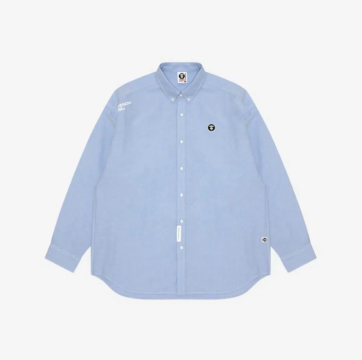 Aape Aape Now Long Sleeve Shirt Bloo