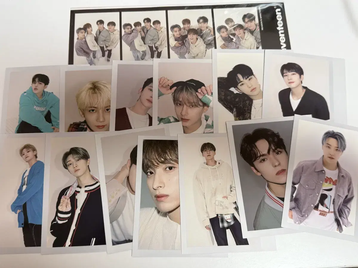 Seventeen 2022 seasons greetings polaroid Necuts in bulk