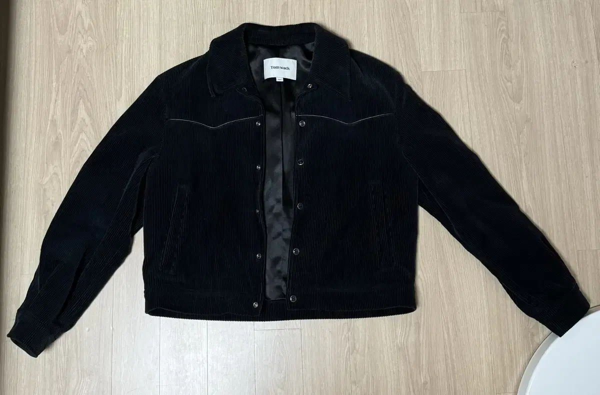 M) Tony Weck Corduroy Western Jacket Black 48