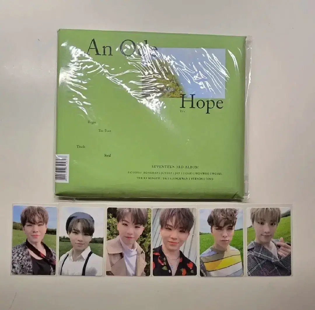 Quick sale) seventeen An Ode Hope ver wts