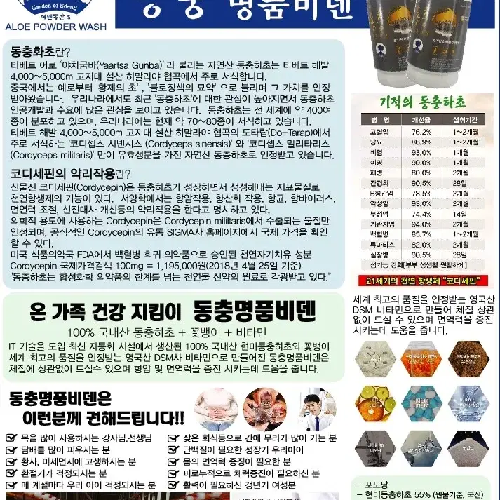 동충명품 비덴