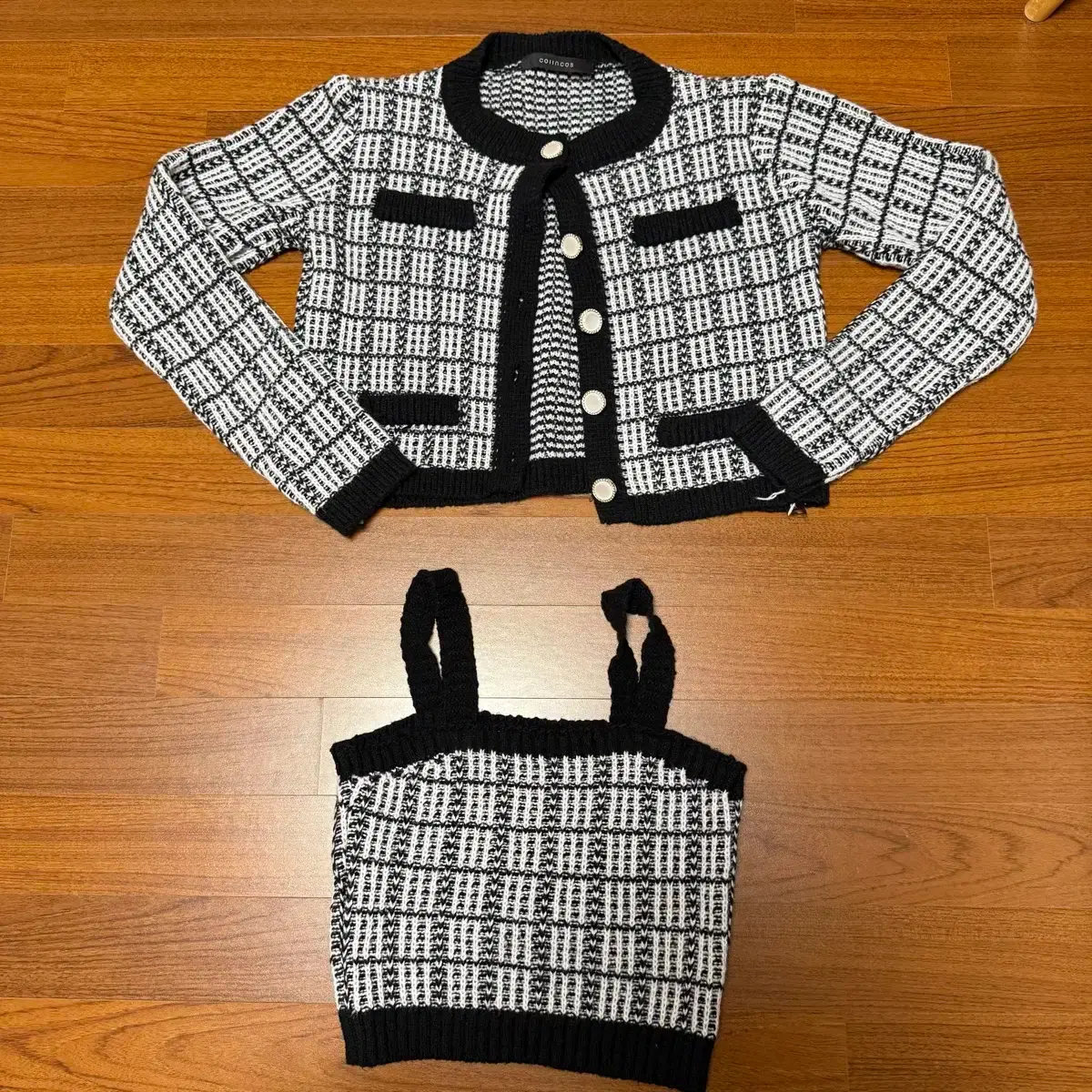 새상품] 코인코즈 니트 가디건 나시탑 세트 | 브랜드 중고거래 플랫폼, 번개장터