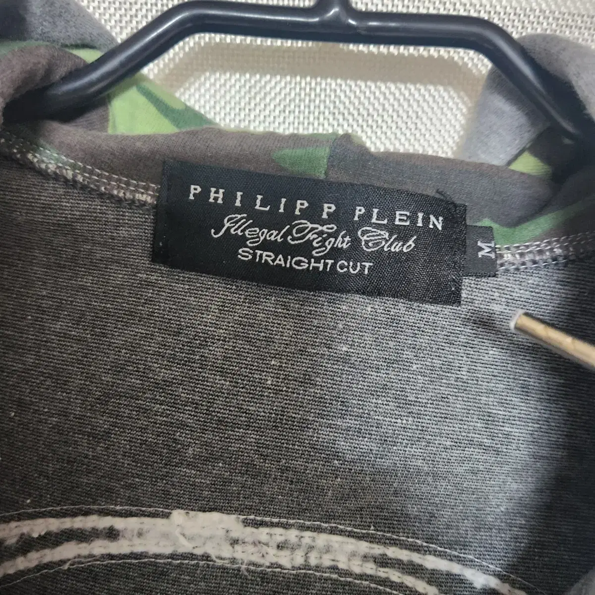 PHILIPP PLEIN  HOOD  ZIPUP. M