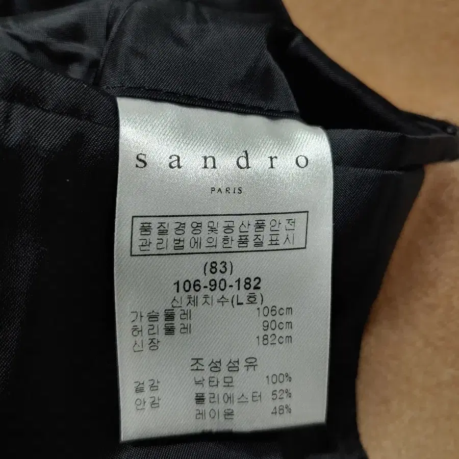 SANDRO 롱 코트