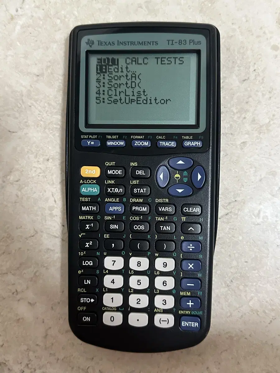 미국 공학용 계산기 (TI-83 plus)Texas Instrument