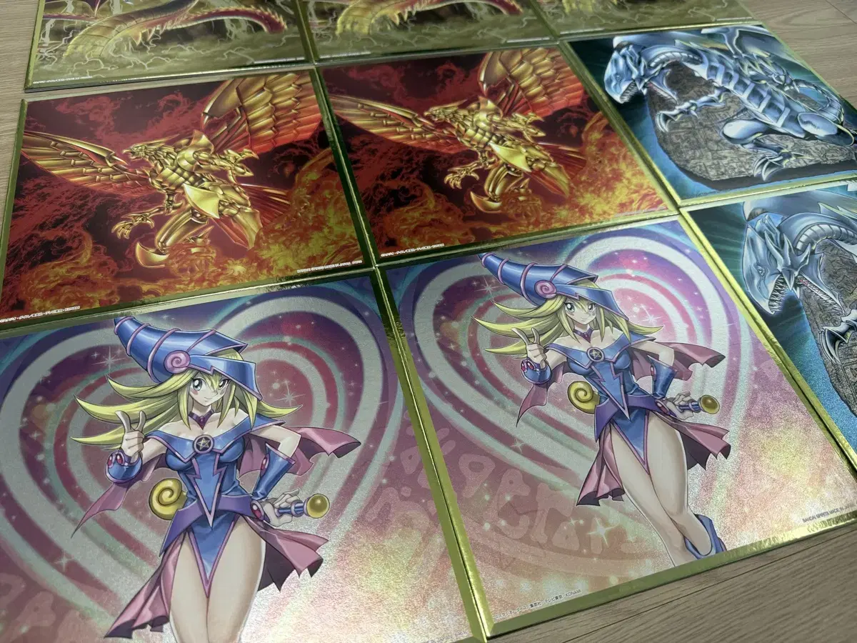 Lottery of Japan Ichibankuji Yu-Gi-Oh VOL.4 H Prize cignature Board Color Paper