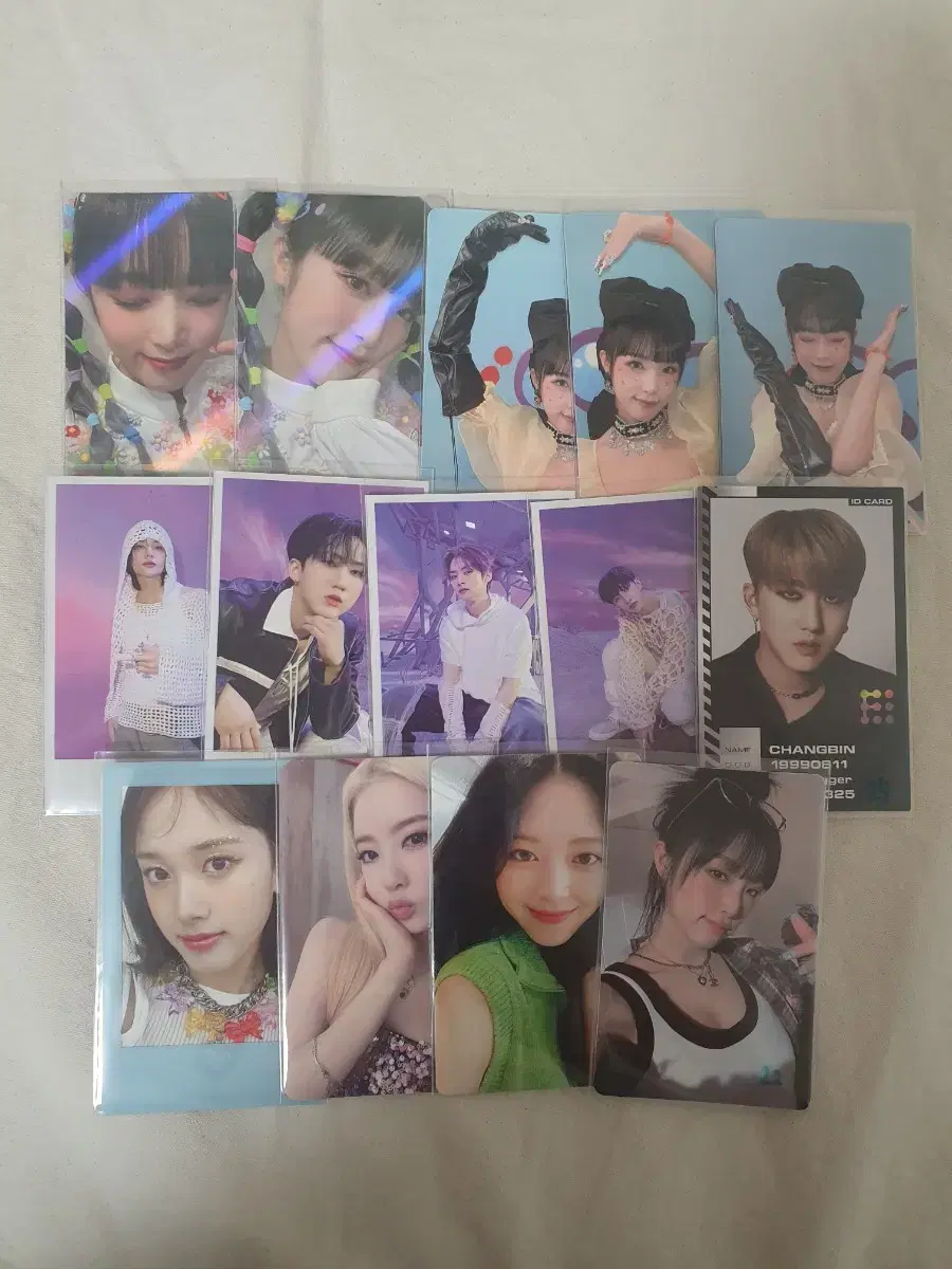 Itzy, ive, stayc, yena choi, new jeans, skz photocard sell in bulk