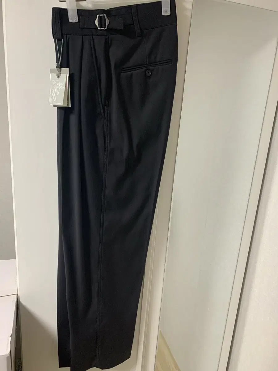 AnotherOffice 23FWSantiago slacks dark navy 00size sells