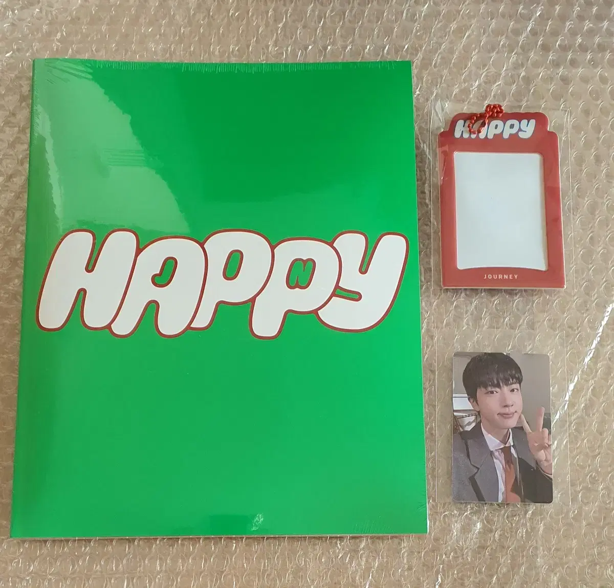 (with pre-order benefit photocard) bangtan seokjin jin jin happy happy sealed album