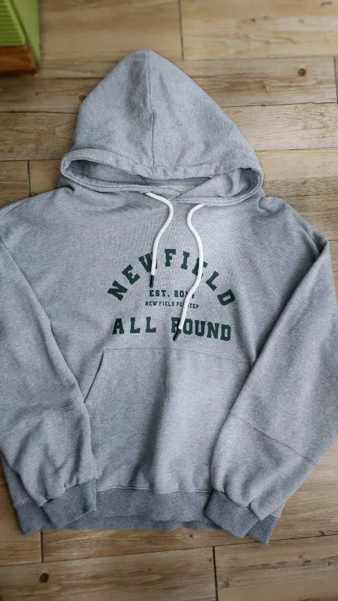 First Step Hoodie M Grey Grey New Fields