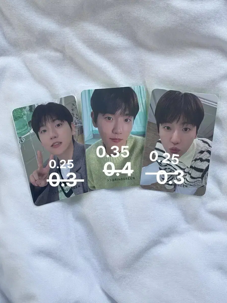 Baekhyun Photocard Bring Green Limited