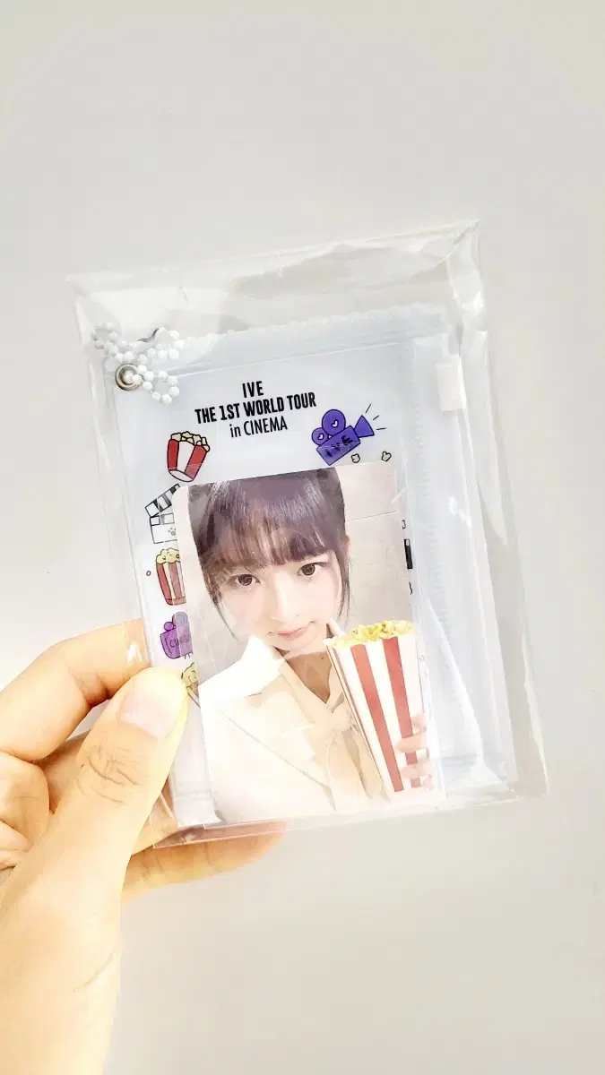 ive cinema movie lay photocardpouch pop up photocard lengf