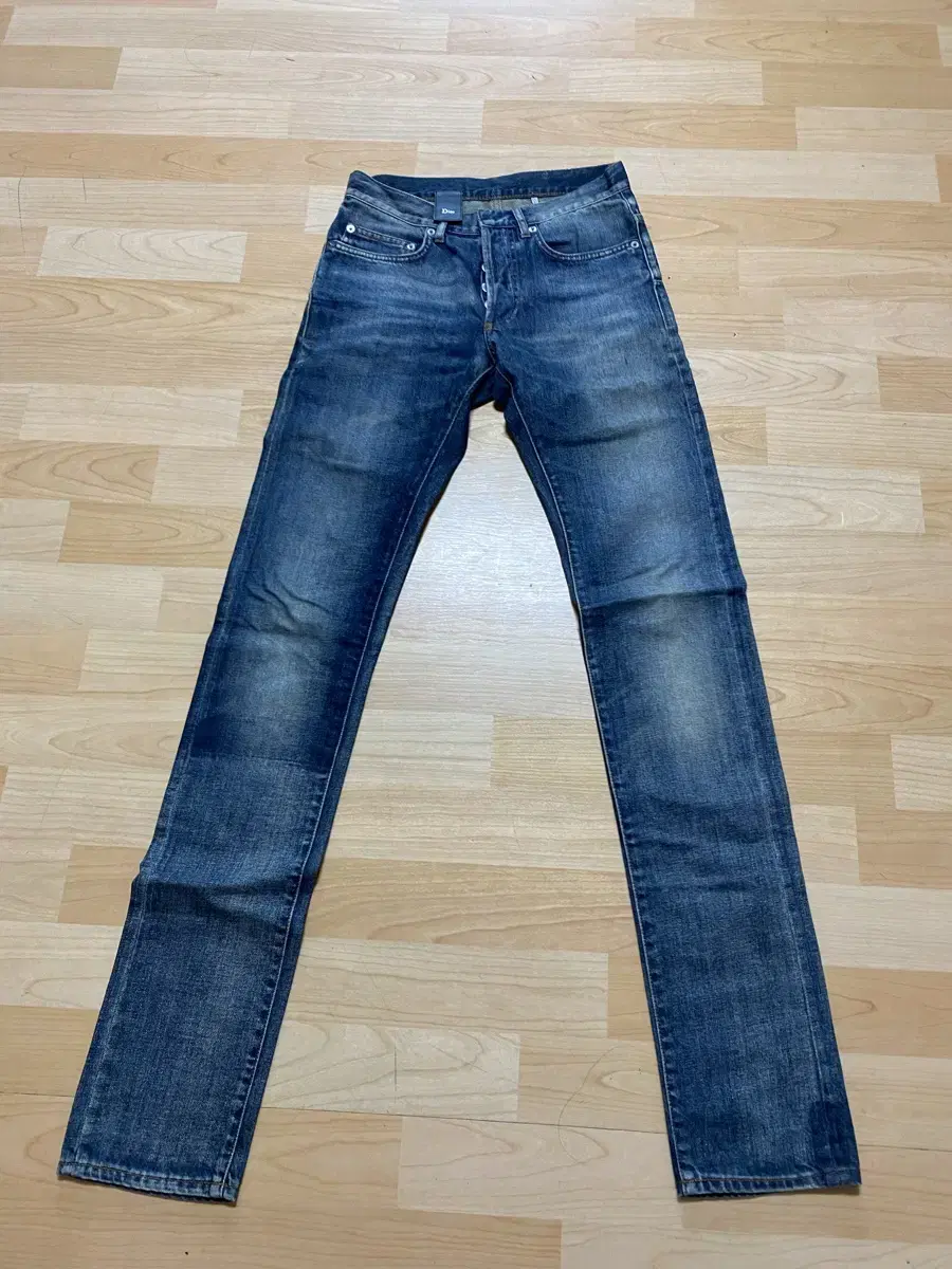 Discount) Dior Homme Panel Washed Jin 27