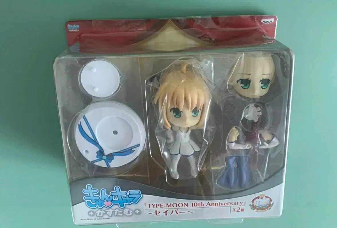 Fate Stay Nite Saber Type Moon 10th Anniversary Kyonkyar Figure