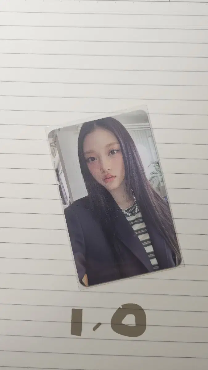 New Jeans photocard unstanning Disposition