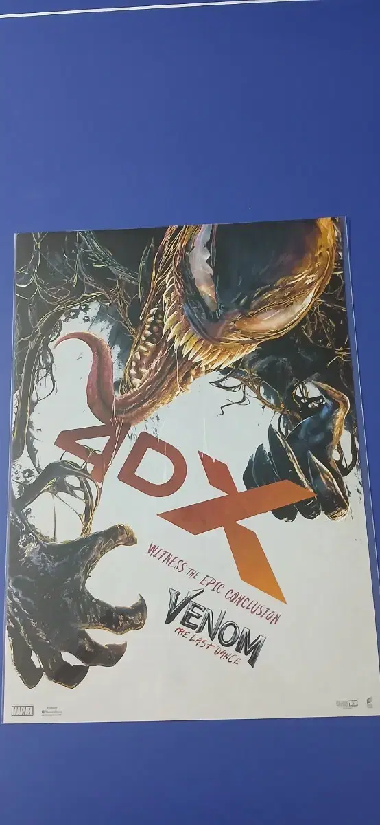 Venom 4DX poster