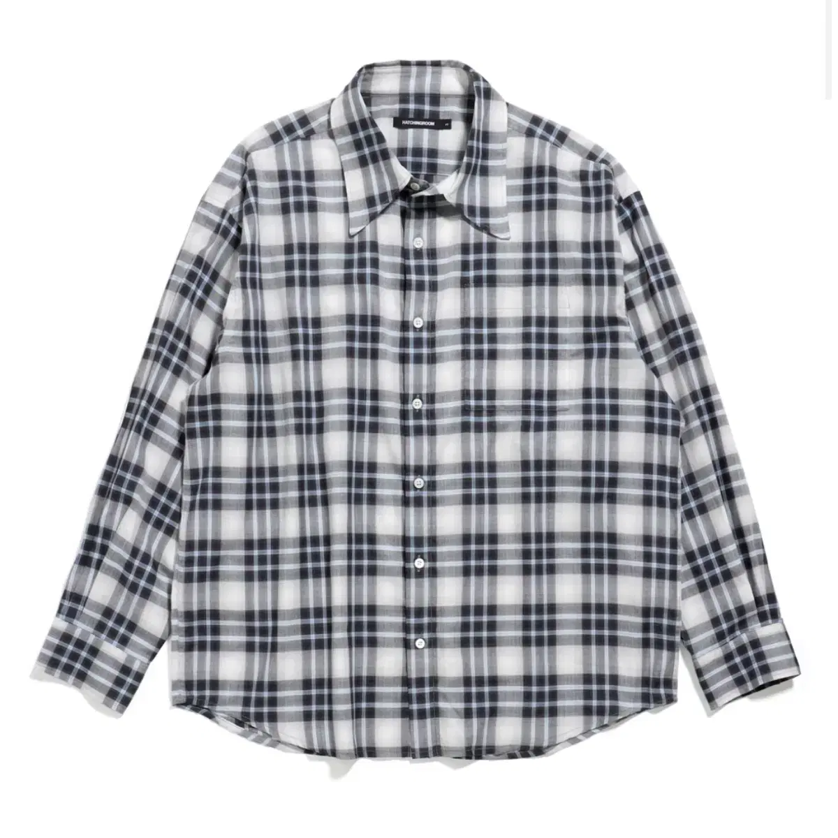 (3) Hatching Room Archives Shirt Herringbone Oreo Check