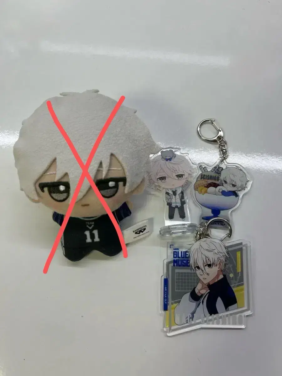 BLUELOCK Nagi Seishiro Chibinui Keyring