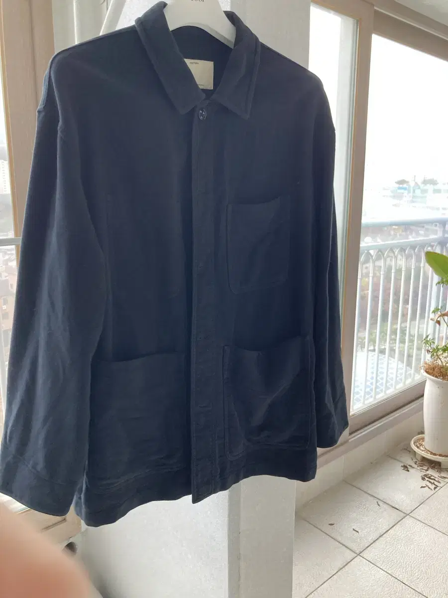 Pottery Moleskin Work Jacket Dark Navy 3