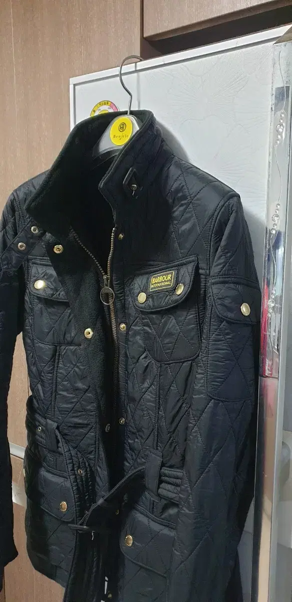 바버 barbour 폴라퀼트 자켓 66