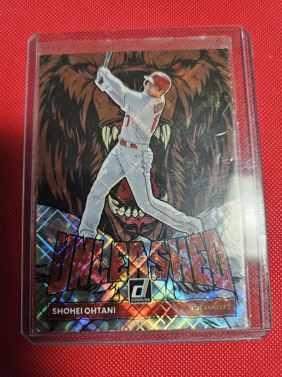 오타니 2022 donruss unleashed diamond