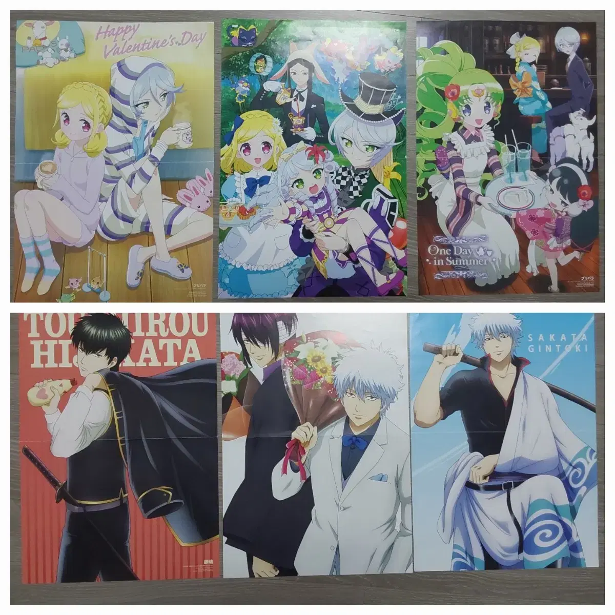 Double-sided poster) Gintama+Pripara