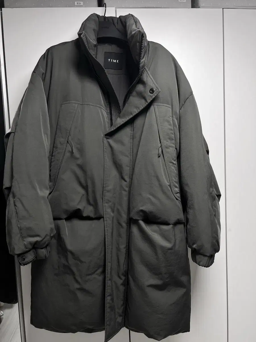 Time Homme 21FW Hidden Hood Goose Down Size 105