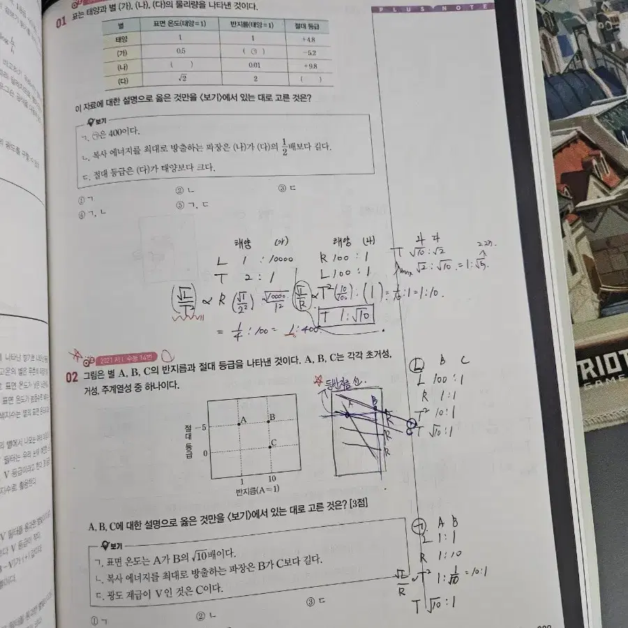 오지훈 2025 oz개념 지구과학1 및 필기노트