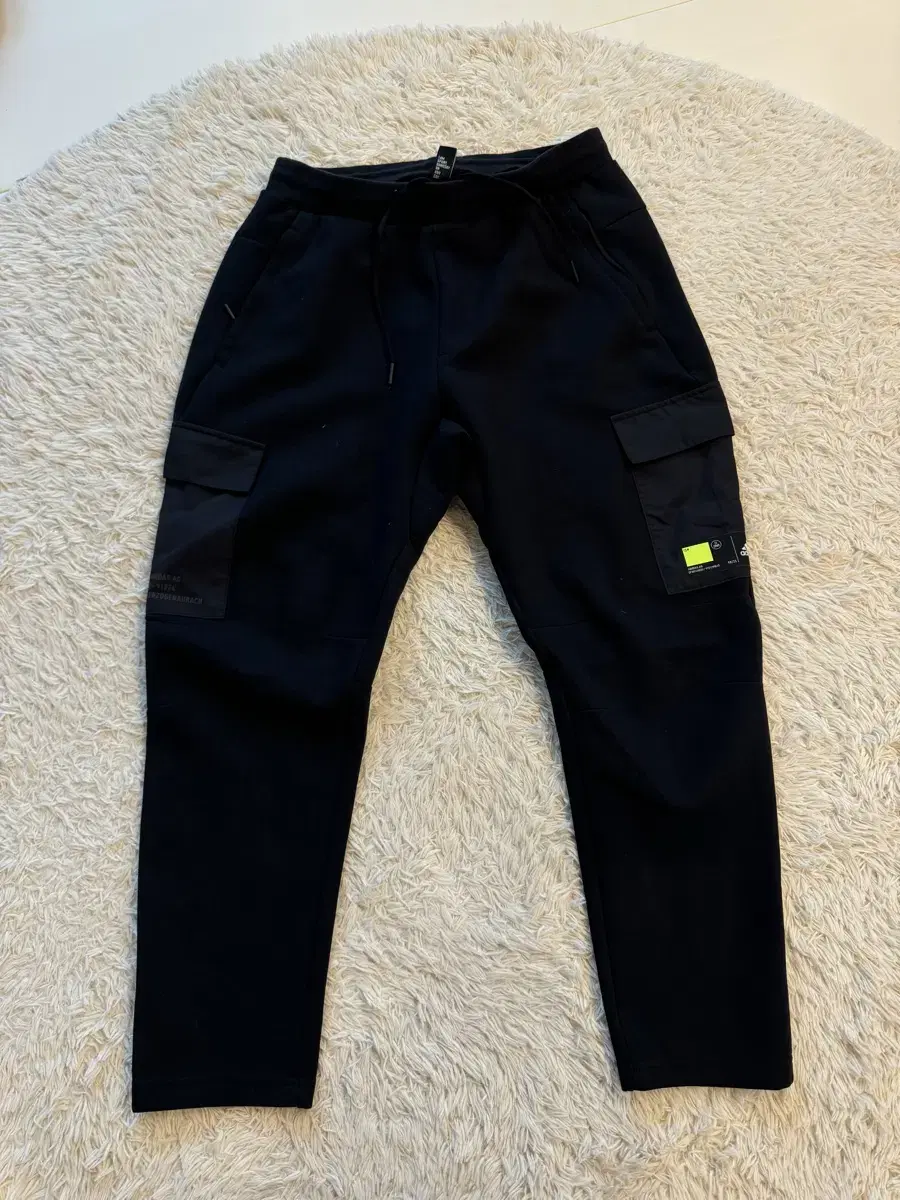 (jin new,sells9) Adidas Cargo Stonewashed Straight Fit Tech Pants XL