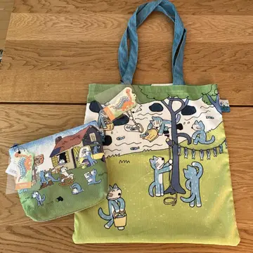 11마리 고양이 토트백 & 파우치 세트